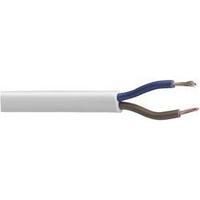Flexible cable H03VVH2-F 2 x 0.75 mm² White LappKabel 49900082 Sold per metre