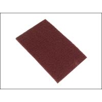 flexipads non woven hand pad maroon standard very fine x 10