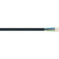Flexible cable H05VV-F 3 G 1 mm² Black LappKabel 49900075 Sold per metre