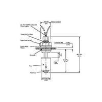 Float switch 250 Vac, 100 Vdc 1 A 1 maker, 1 breaker TE Connectivity Sensor VS803-51 IP65 1 pc(s)