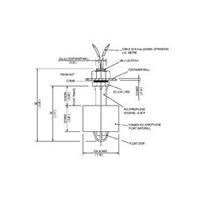 Float switch 250 Vac 1 A 1 maker, 1 breaker TE Connectivity Sensor VCS-02 IP65 1 pc(s)