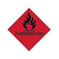 Flammable Gas SAV - 100 x 100mm
