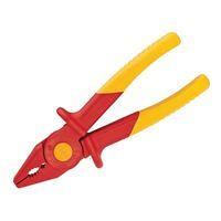 flat nose plastic insulated pliers 180mm