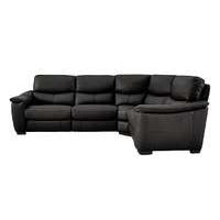 Flex Leather Recliner Corner Sofa