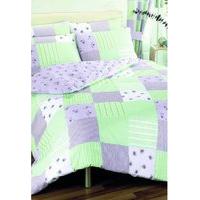 Floral Patchwork Lilac Bedding