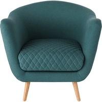 Flick Accent Chair, Mineral Blue
