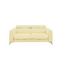 Flavio 2 Seater Leather Sofa