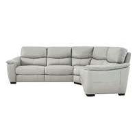 flex leather recliner corner sofa