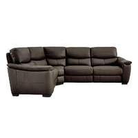 Flex Leather Recliner Corner Sofa