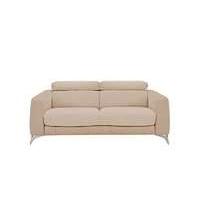 Flavio 2 Seater Leather Sofa