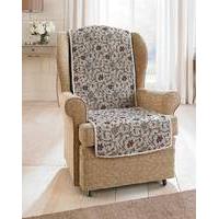 floral jacquard furniture protector