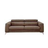 Flavio 3 Seater Fabric Sofa