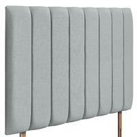 Florence Grand Upholstered Headboard - Double - Sky