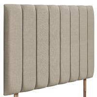 Florence Grand Upholstered Headboard - Single - Fudge