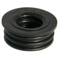 Floplast Ring Seal Soil Boss Adaptor (Dia)40mm Black