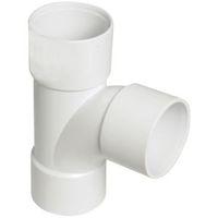 Floplast ABS Solvent Weld Waste Tee (Dia)40mm White