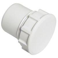 Floplast ABS Solvent Weld Waste Access Plug (Dia)40mm White