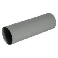 Floplast Round Gutter Downpipe (Dia)68mm (L)2.5m Grey