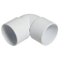 Floplast ABS Solvent Weld Waste Bend (Dia)40mm White