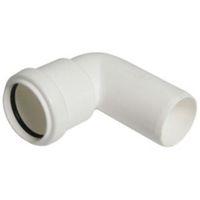 Floplast Push Fit Waste Conversion Bend (Dia)40mm White