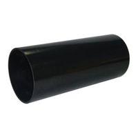 Floplast Ring Seal Soil Plain Ended Pipe (Dia)110mm Black