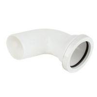 Floplast Push Fit Waste Conversion Bend (Dia)32mm White
