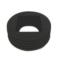 floplast rainwater adaptor dia110mm black