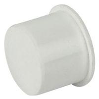 Floplast Push Fit Waste Socket Plug (Dia)32mm White