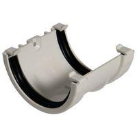 Floplast Miniflo Gutter Union Bracket (Dia)76 mm White