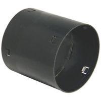 Floplast Land Drainage Coupling (Dia)100mm Black