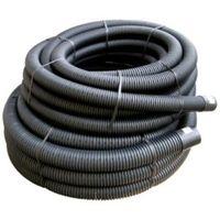 Floplast Land Drainage Flexible Coil Pipe (Dia)80mm Black