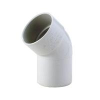 Floplast ABS Solvent Weld Waste Conversion Bend (Dia)40mm White