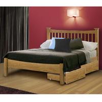 Flintshire Aston 4FT 6 Double Wooden Bedstead