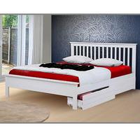 Flintshire Pentre White 3FT Single Bedstead