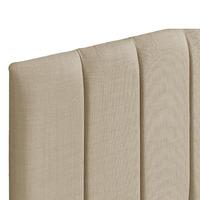 Florence Upholstered Headboard - Single - Sand