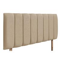 Florence Upholstered Headboard - Small Double - Beige