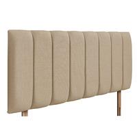 Florence Upholstered Headboard - Superking - Beige