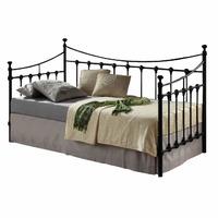 Florida Day Bed Metal Bed Frame Black