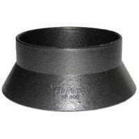 Floplast Ring Seal Soil Weathering Collar (Dia)110mm Cast Iron Effect