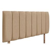 Florence Upholstered Headboard - Small Double - Oatmeal