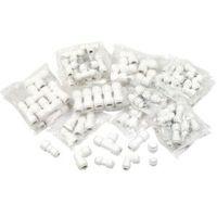 Floplast Push Fit Fittings Pack (Dia)22mm Pack of 100