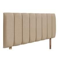 Florence Upholstered Headboard - Double - Beige