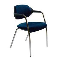 FLEX FOUR LEG CHAIR - DEEP BLUE