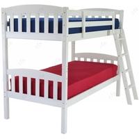 Florence White 3ft Single Bunk Bed