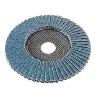 Flap disc for metal and stainless steel, cambered. 125mm, 60 Grit (10)
