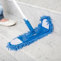 Flexible Super-Absorbent Microfibre Floor Mop & Mitt (wet or dry)