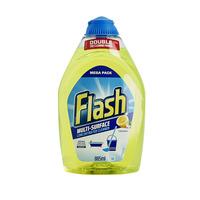 Flash Gel Crisp Lemon Multi Surface Cleaner 885ml
