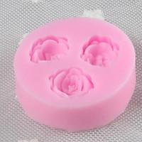 flowers shaped bake fandant mold l9cmw9cmh1cm