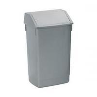 Flip Top Bin (60 Litre) Composite Plastic (Metallic)