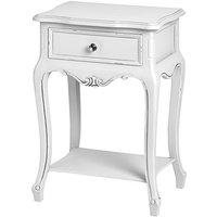 Florence Single Drawer Lamp Table